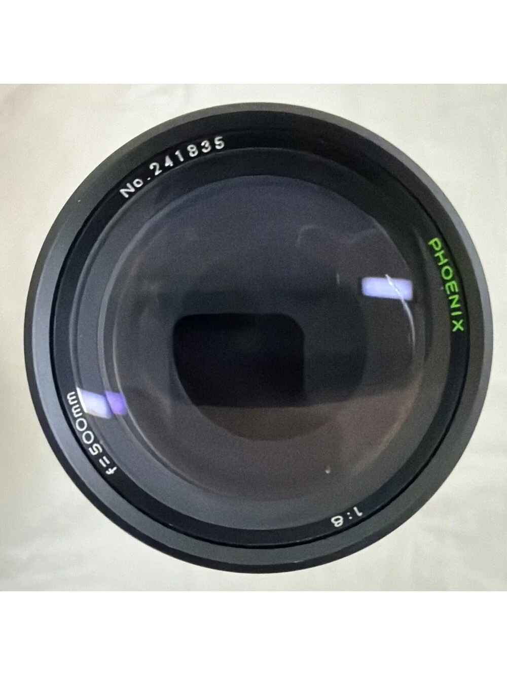 Phoenix 500mm f/8 Mirror Telephoto Lens T-Mount Made in Korea w/ Case & Cap